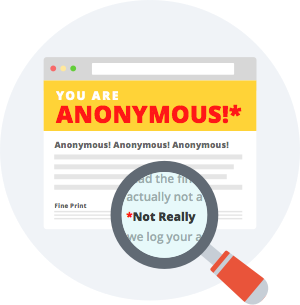 我在使用VPN时是匿名的 – 10个被揭穿的谎言