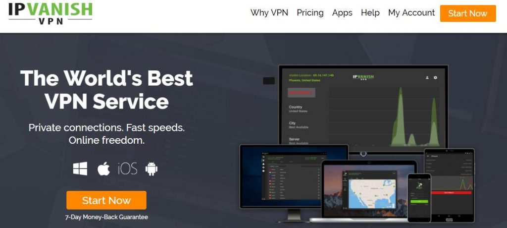 国外最好的VPN之一：IPVanish全方位测评
